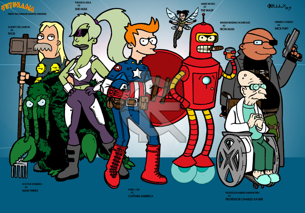 Futurama_Meets_Ultimate_Marvel_by_kameleon84